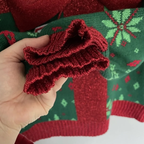 Blizzard Bay sz S Gift to the world from Santa Ugly Holiday Christmas Sweater - Picture 2 of 8